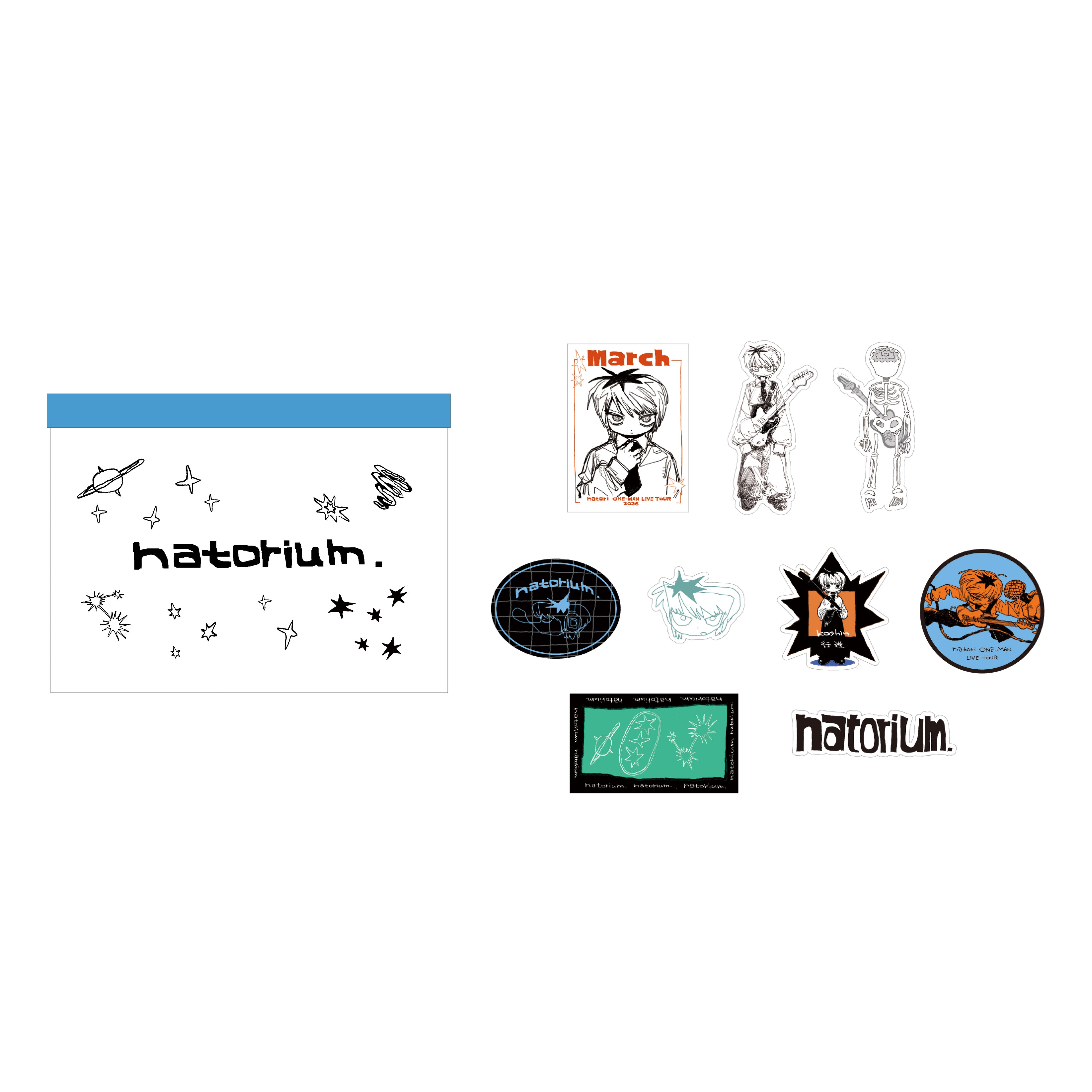 natorium Sticker Set 貼紙組